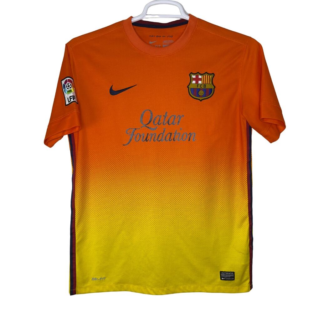 Nike FC‎ Barcelona Jersey Messi 2012/2013 Futbol Soccer Men's Medium #10 Dri Fit